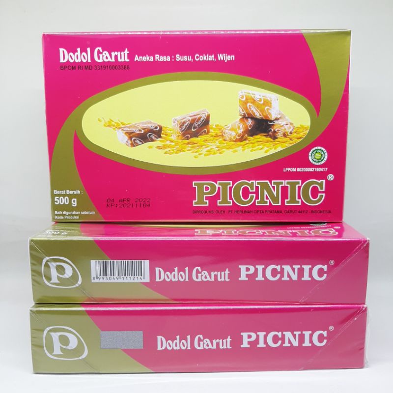 

Dodol Garut Picnic / Dodol Susu / Dodol Coklat / Dodol Wijen