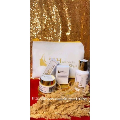 MH MIRACLE WHITENING SKIN ORIGINAL 100% BPOM RI/CREAM MH