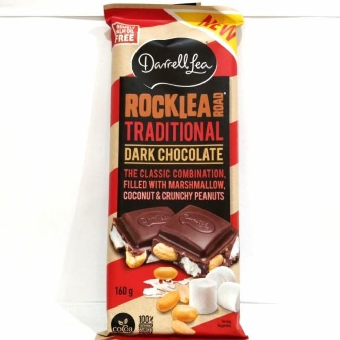 

DARREL LEA ROCKLEA ROAD TRADITIONAL DARK CHOCOLATE 160GR DC51C1215