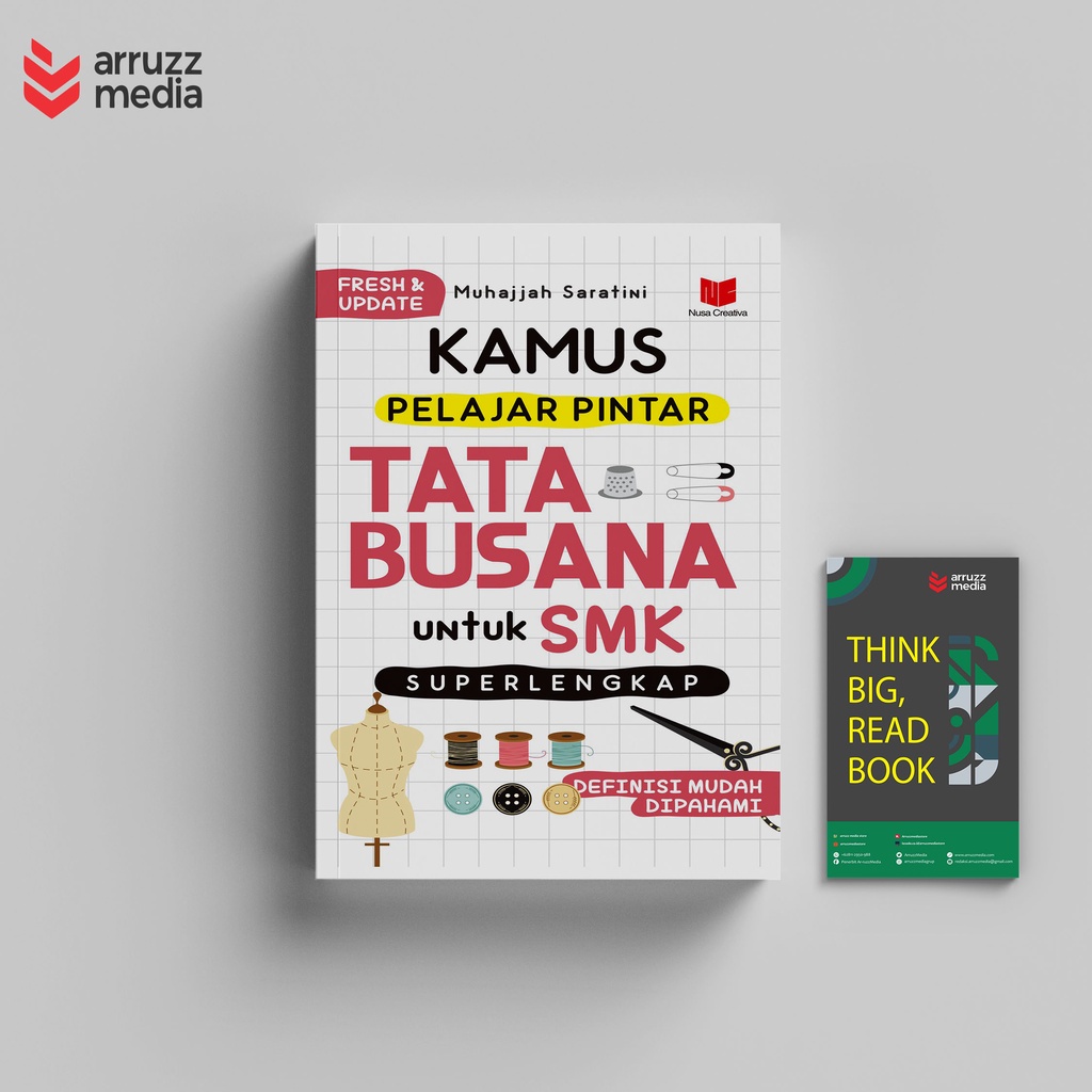 Kamus Pelajar Pintar Tata Busana untuk SMK