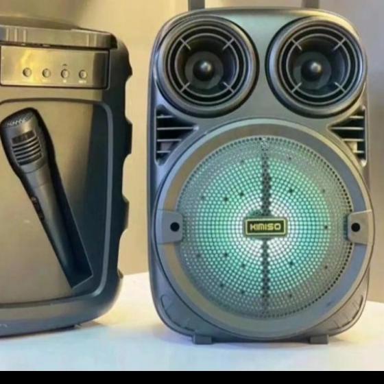 ™ () Speaker Bluetooth Portable 6.5 inch Kimiso KMS 3381 plus mic - Speaker Karoke kimiso ❈