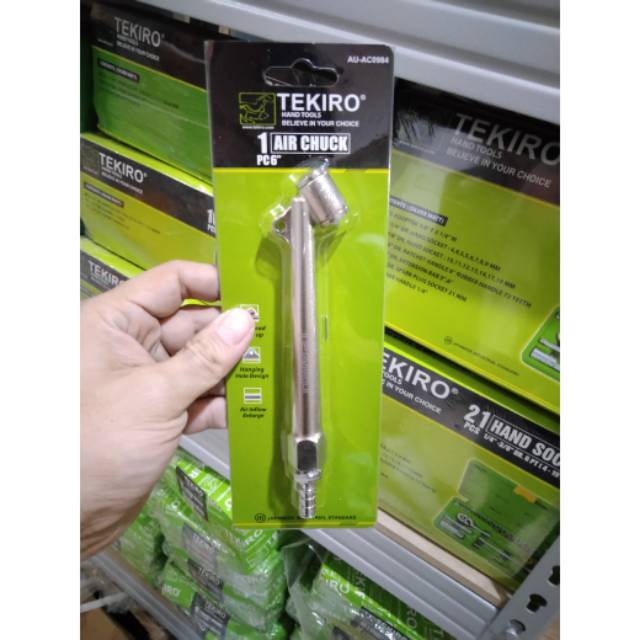 TEKIRO air chuck 6inch isi angin ORIGINAL