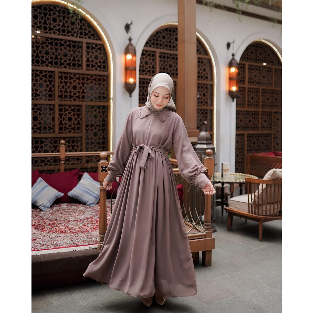 Azayla Dress 015 - Dress Terbaru / Dress Kekinian / Dress Termurah / Dress Remaja & Dewasa / Dress L