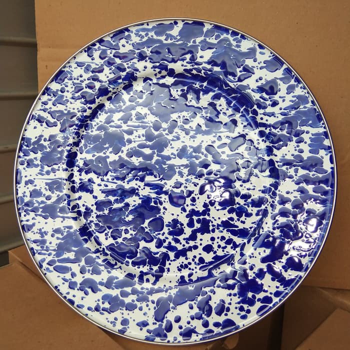 Piring 26cm Blirik Biru