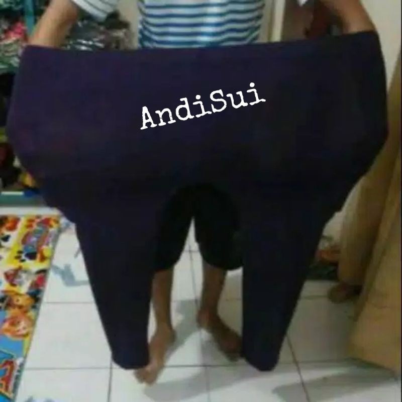 Legging Super Jumbo Panjang Polos BB dari 45 kg - 120kg BIG SIZE L-XXXXL