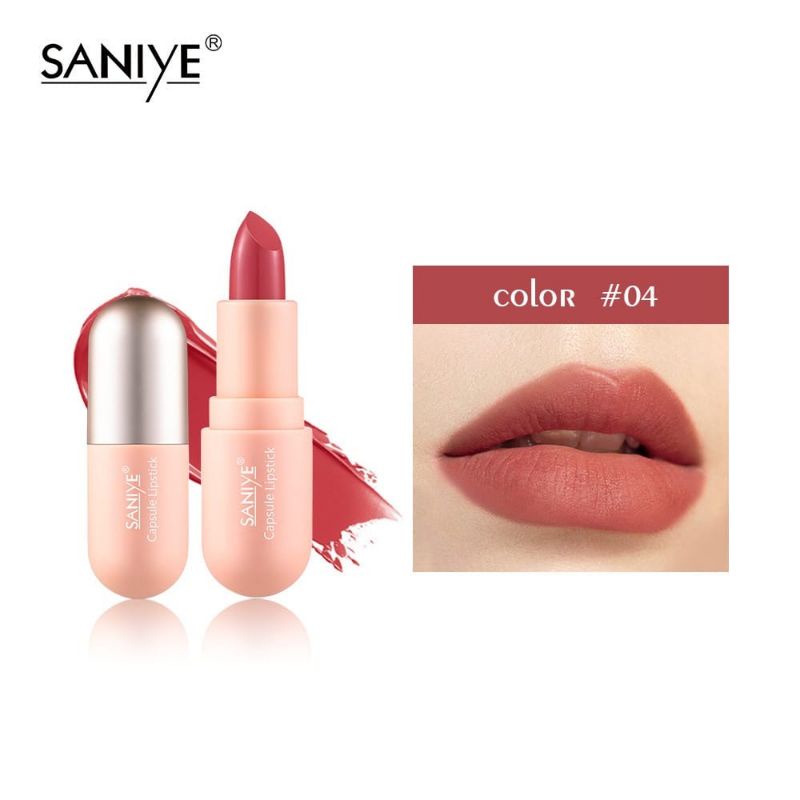 Medan Termurah capsule mini Velvet matte tahan lama waterproof lipstik saniye lipstick bibir