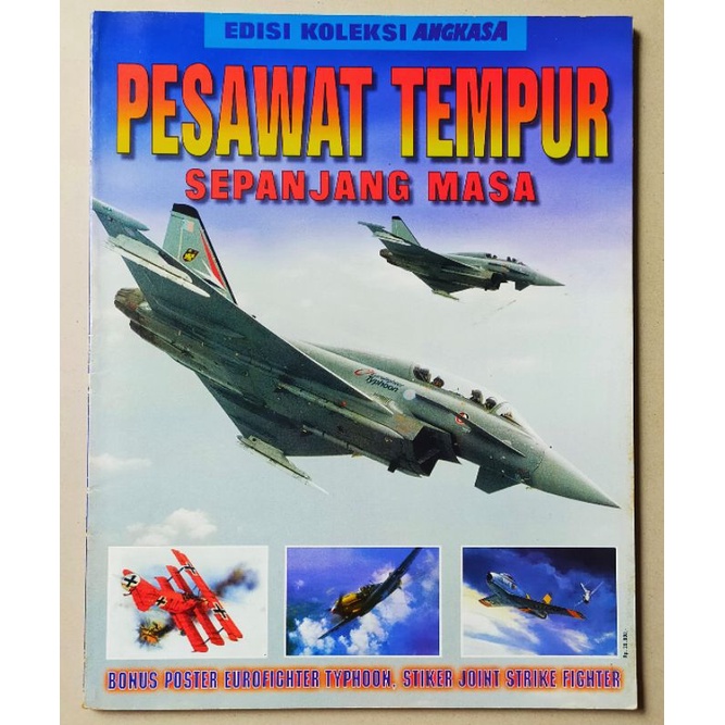 Majalah Angkasa Edisi Koleksi - nomor Perdana - Pesawat Tempur Sepanjang Masa