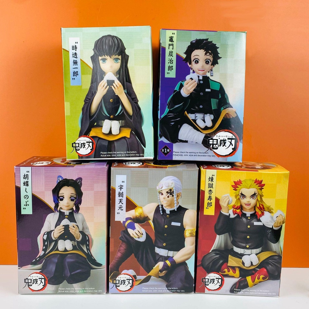 Action Figure Demon Slayer Anime Kimetsu No Yaiba Eat Rice Ball Ver.