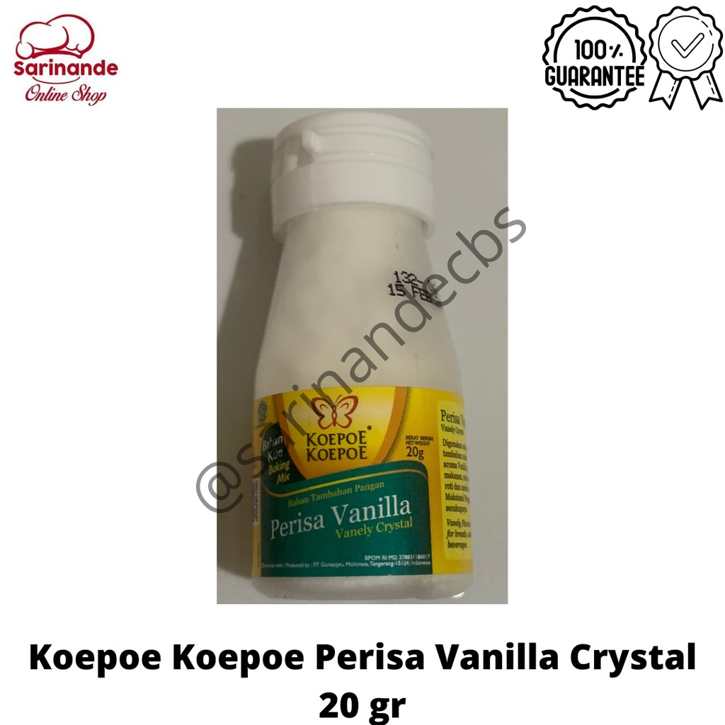 

Koepoe Koepoe / Kupu Kupu Perisa Vanili / Vanilla / Vanilli 20gr