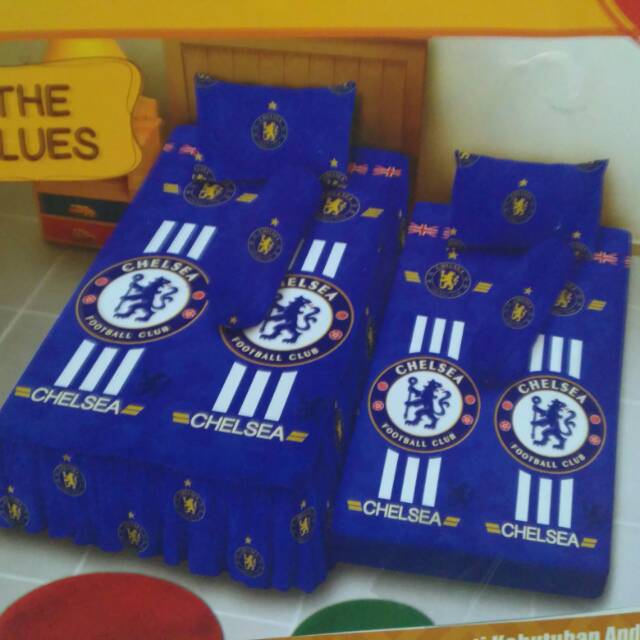 Sprei bedsorong uk.120x200 - sprei atas bawah - sprei Chelsea rumbai