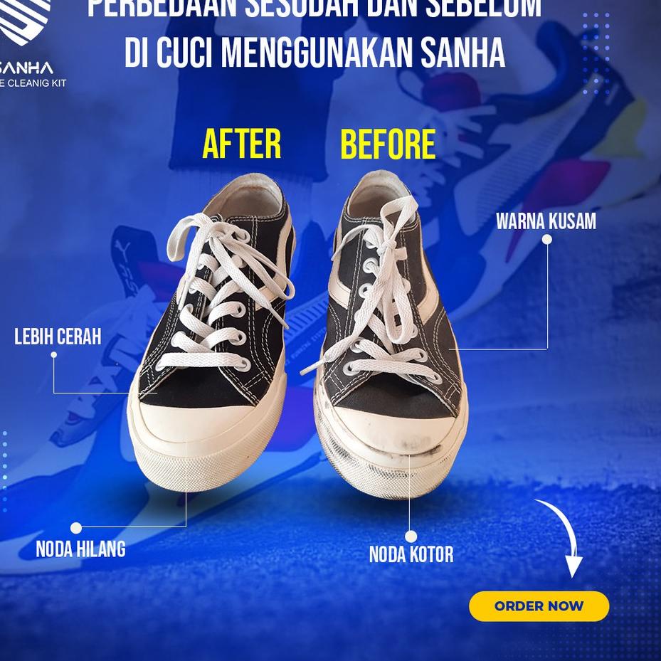 오빠 CAIRAN SABUN CUCI SEPATU  PEMBERSIH SEPATU SNEAKERS SHOES CLEANER PEMUTIH SEPATU KANVAS