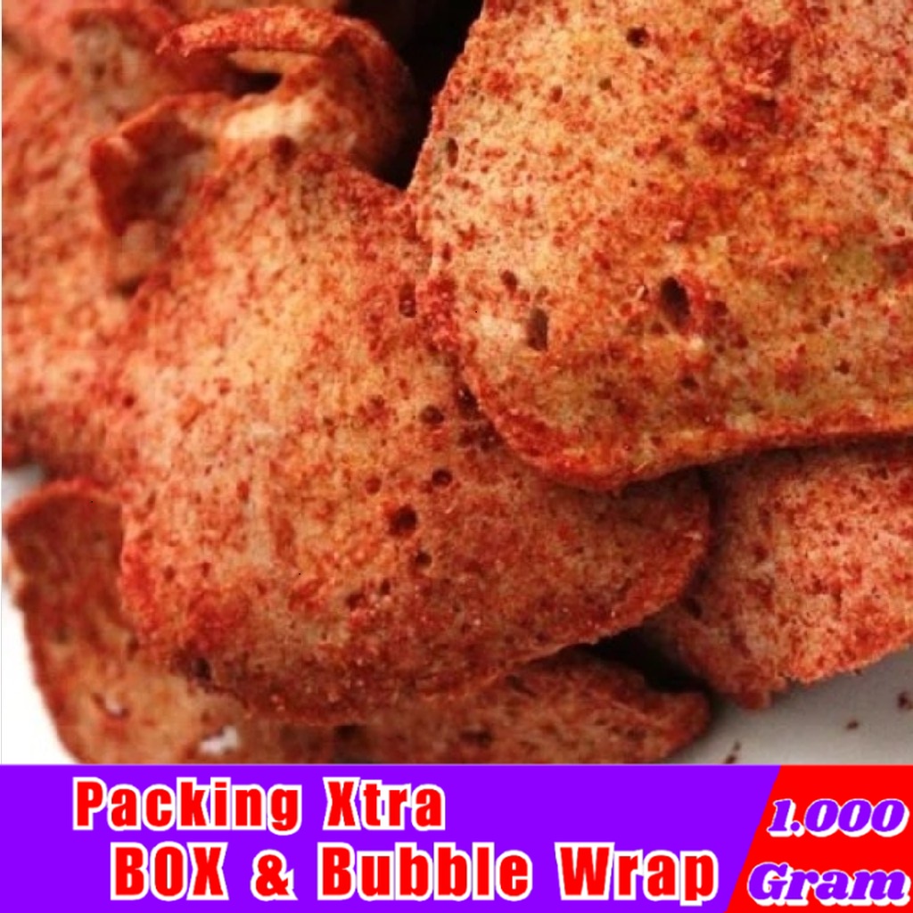 

[1Kg] Keripik Basreng Bulat Pedas / basreng koin - Hufaida Snack snack kiloan