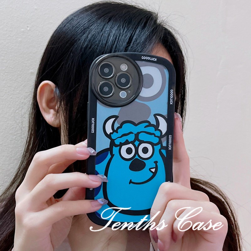 Untuk Realme C53 C55 10 C35 C33 C31 C30 C25Y C21Y C25 C25s C12 C21 C20 C20A C11 C17 9i 7i C15 5i 5s 6i C3 Narzo 50A 50i Monster Setan Kecil Phone Case Lembut Bening Cover