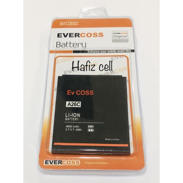 Battery batre Evercross A26C