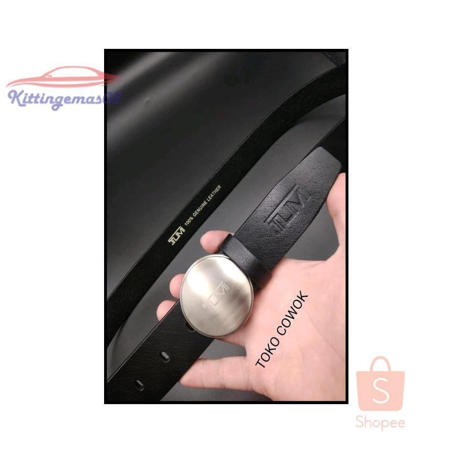 IKAT PINGGANG PRIA GESPER SABUK KTG2I1459 TUMI PREMIUM KULIT ASLI