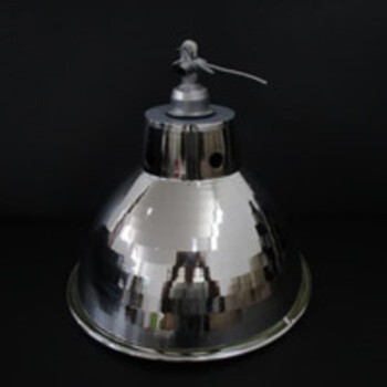 Kap Lampu Gantung Industri Kilap 12" Diameter 30 cm E27 Khusus GOJEK