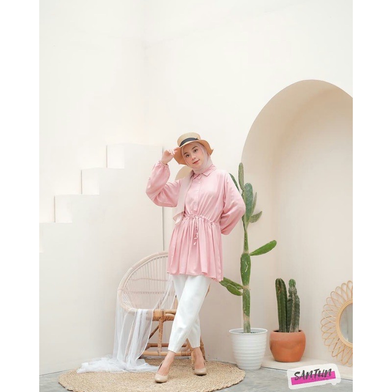 (MGA) TUNIK BALENA DAILY BUSUI WANITA TUNIK MOSCREPE PREMIUM