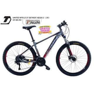 MTB 27 5 UNITED  DETROIT  AEGIS  2  SEPEDA  GUNUNG 2  0 TERMURAH 