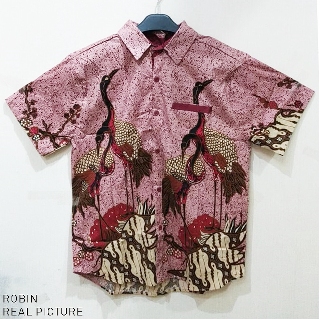 Kemeja Batik Pria  113 JCO / Kemeja Lengan Panjang 115 JCO / Hem Batik Couple Pria  / Sarimbit / Robin 021 023 AV