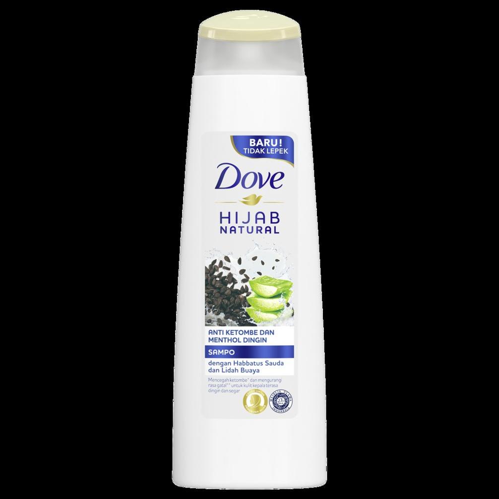 Dove Shampoo Anti Ketombe Dan Gatal Menthol Habbatussauda & Aloe Vera 135Ml