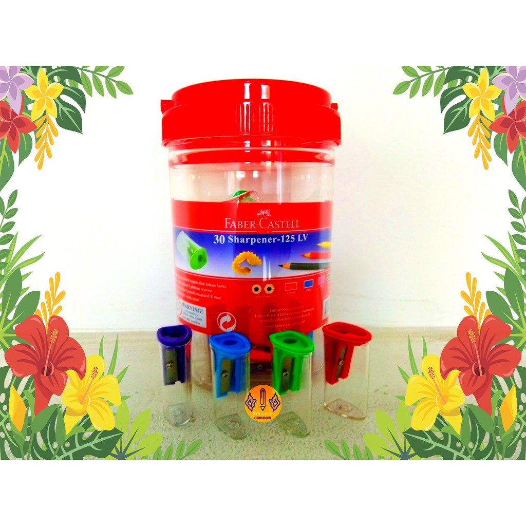 

Rautan Pensil Faber Castell 125LV Sharpener ( SATUAN )