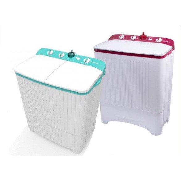 Terlaris Polytron Mesin Cuci 2 Tabung 7 Kg Hijab Series Pwm 702 Pwm-702 Twintub New
