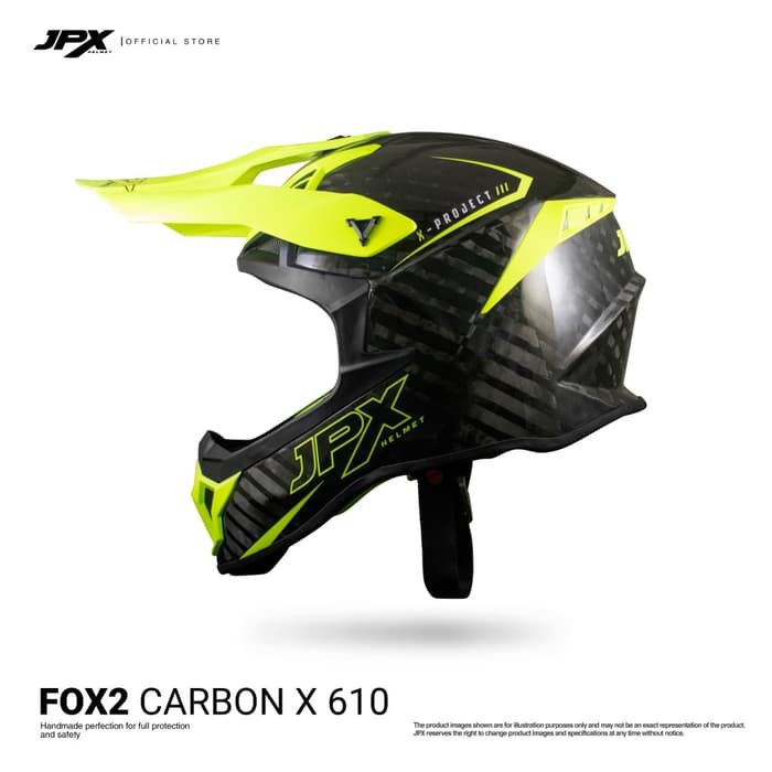 Helm JPX Cross Fox 2 Carbon Black Original
