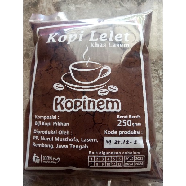 

KOPI LELET LASEM ORIGINAL / KOPI BUBUK ROBUSTA / KOPI TEMANGGUNG