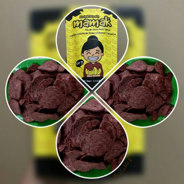 

Keripik Pisang Mamak rasa Cokelat ( Best Seller )