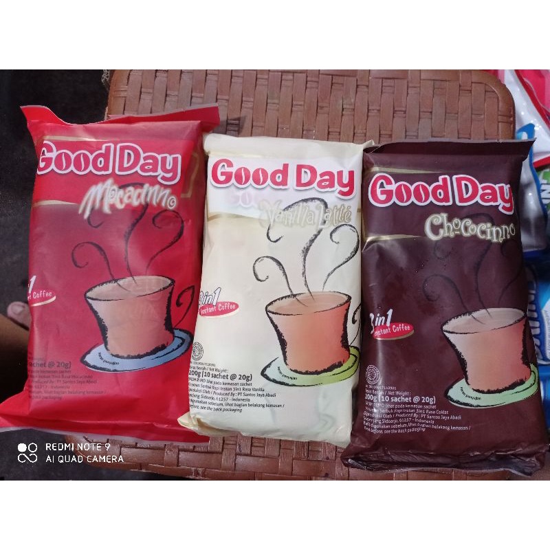 

good day sachet 10x20gr super murah