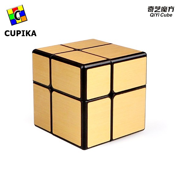 Rubik 2x2 Mirror GOLD Emas termurah