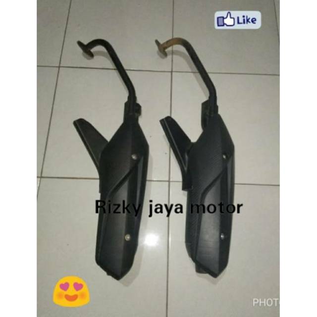 Knalpot standar Mio M3 Fino 125