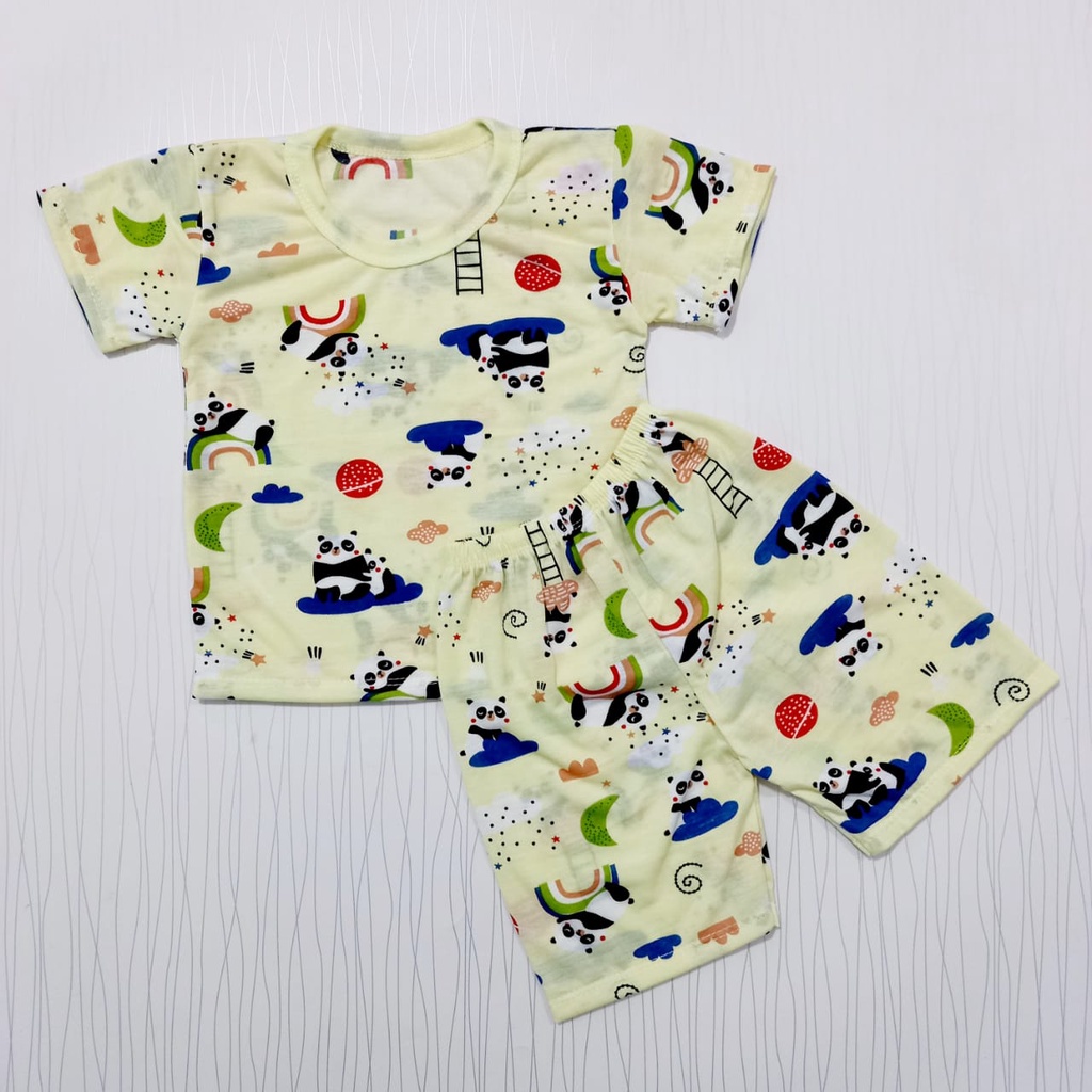 setelan anak laki-laki pakaian bayi baju baby gracia set atasan dan bawahan