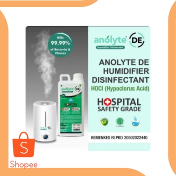 Unik accessories Air Disinfectant Anolyte DE for Humidifier. Cairan Disin Berkualitas