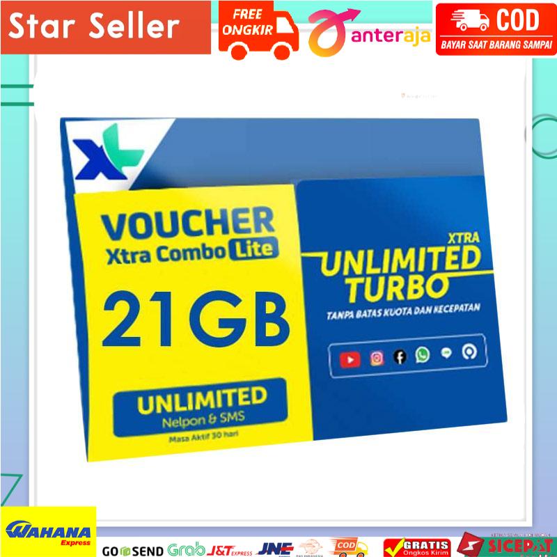 SUDAHVREGUSTRASI XL Axiata Xtra Combo Lite 31GB Kartu Perdana [Lokal Data]