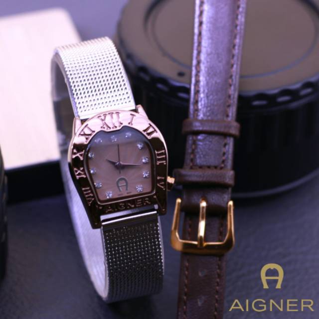 Jam Tangan Wanita Aigner Paket New