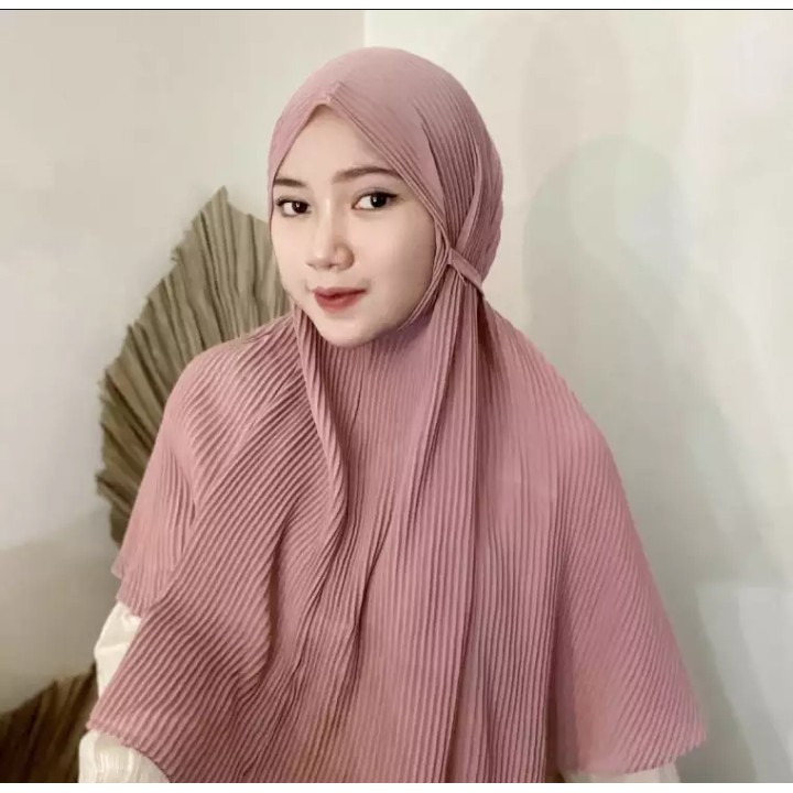 HIJAB INSTANT BERGO PLISKET LIDI/ KERUNDUNG INSTANT BERGO PLISKET TERKEREN, TERBARU DAN TERHITS 2021