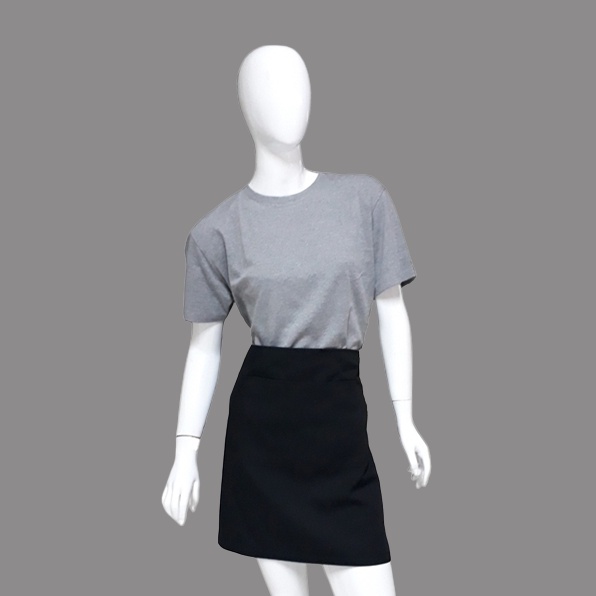 Chef Wear Apron / Celemek Pendek Hitam