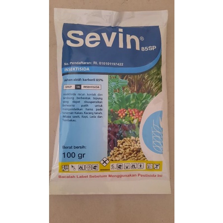 INSEKTISIDA SEVIN 85 SP - 100 GRAM