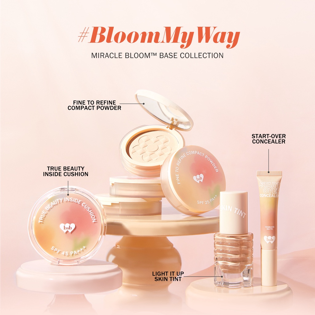 BNB barenbliss Korean Bloomatte True Beauty Inside Cushion「24H Full Coverage」[ORIGINAL]