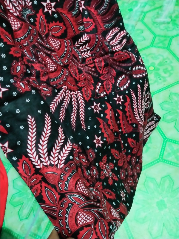 Dress Batik Pohon Natal. Seragam Natal. Dress Natal