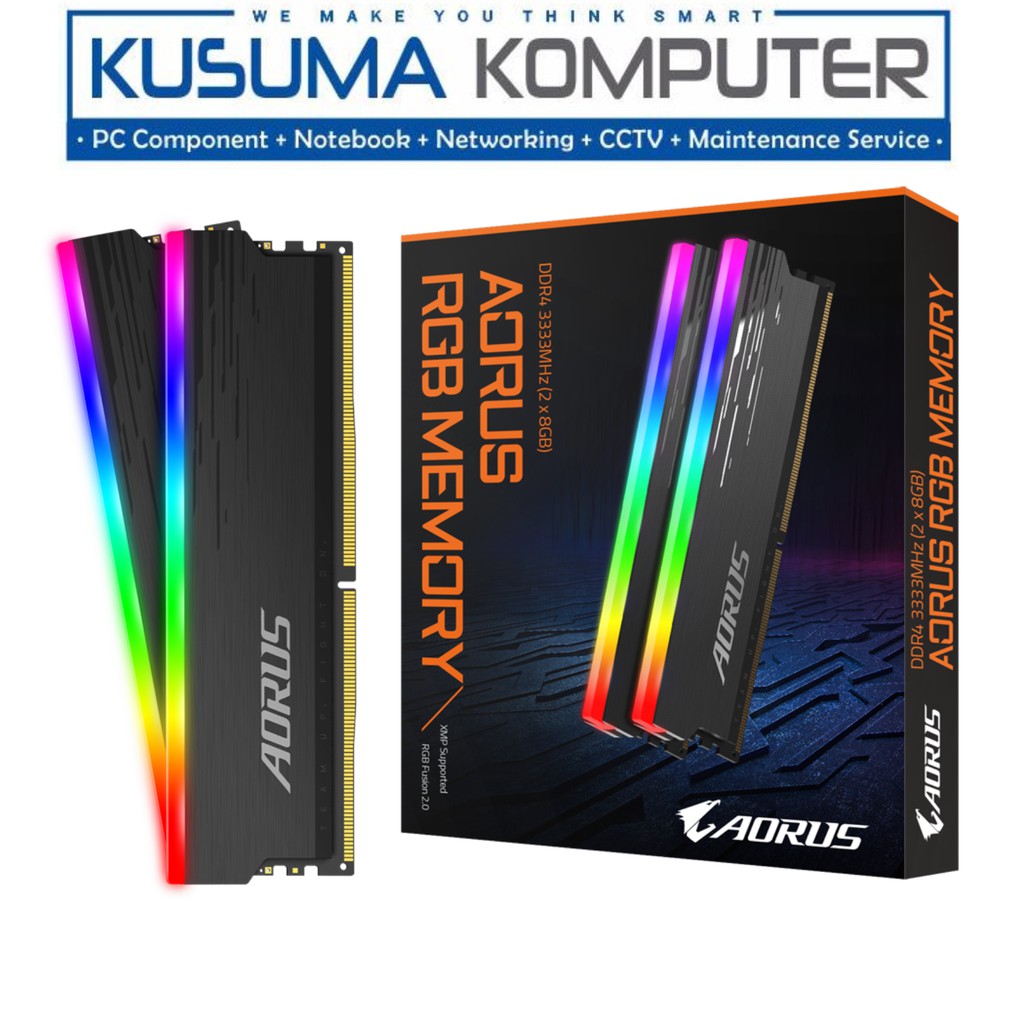 AORUS Ram Memory 16GB (2x8GB) RGB DDR4 3333MHz