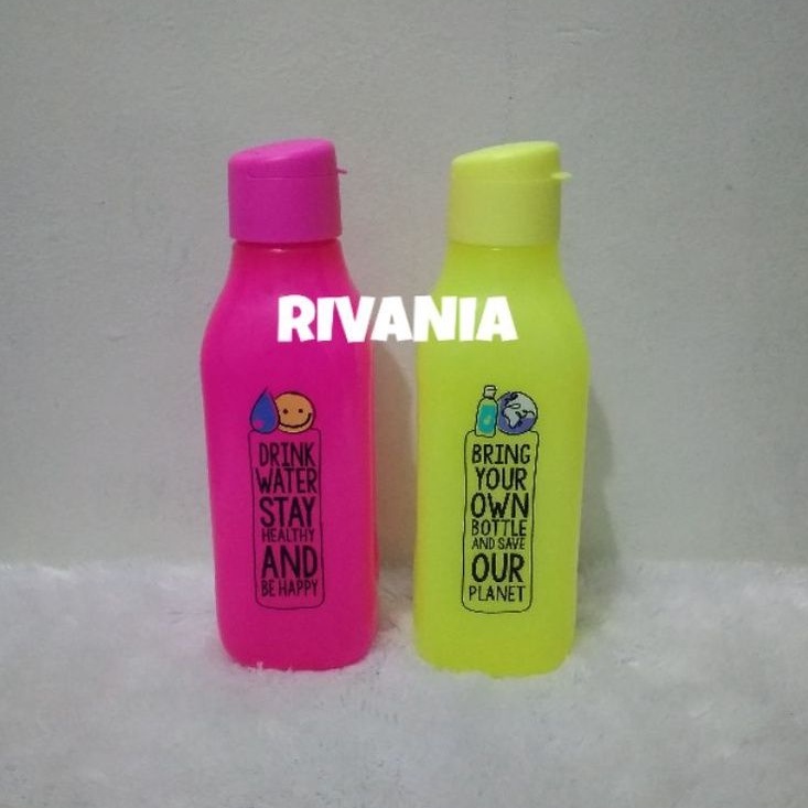 Eco Bottle Square 1 Liter Botol Tupperware