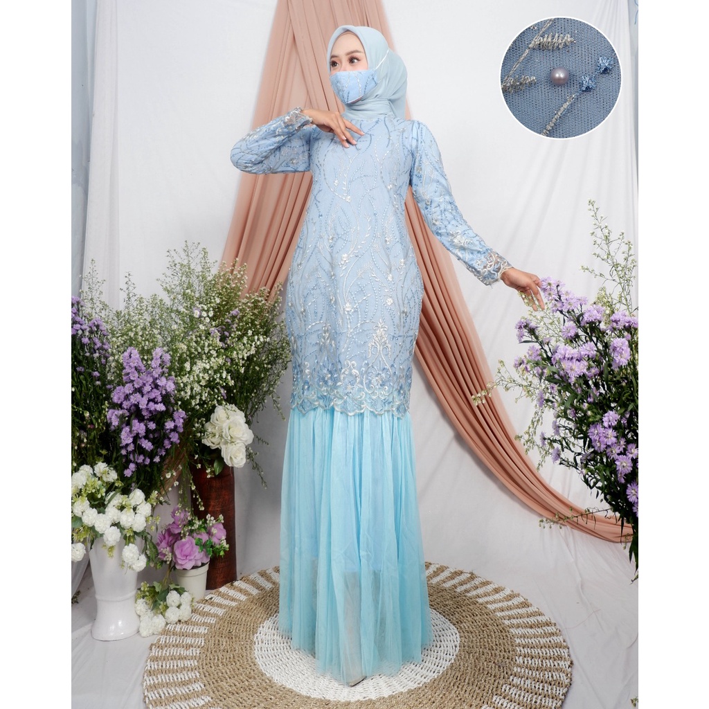 Gamis Duyung Tutu  / Kebaya Modern / Gamis Pesta / Gamis Duyung / Gamis Tutu / Kebaya Wisuda