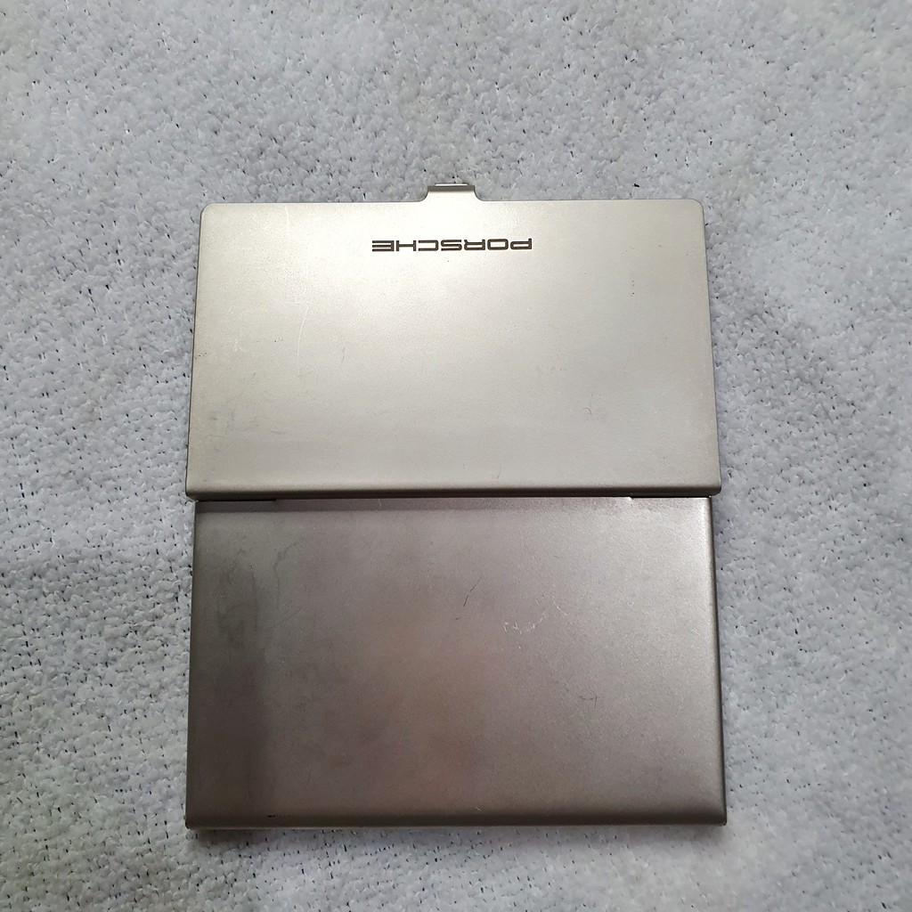 Porsche Stainless Card Case Dompet Kartu Nama