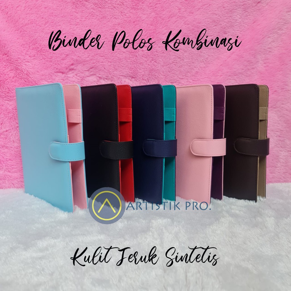 

BINDER POLOS KOMBINASI 5 WARNA PILIHAN A5 DAN B5