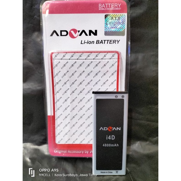 Baterai | Battery | Batre Advan S4Z | baterai Advan i4D | BP-40CT | BP-40DT Original