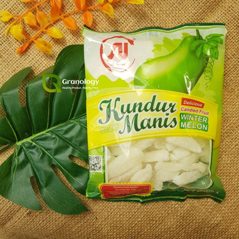 Buah Kundur Kering / Gula Kundur / Winter Melon (250 gram) by Granology