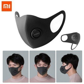 MASKER XIAOMI DEWASA SMARTMI MASK KN95 FFP2 ANTI POLUSI DUST BAKTERI