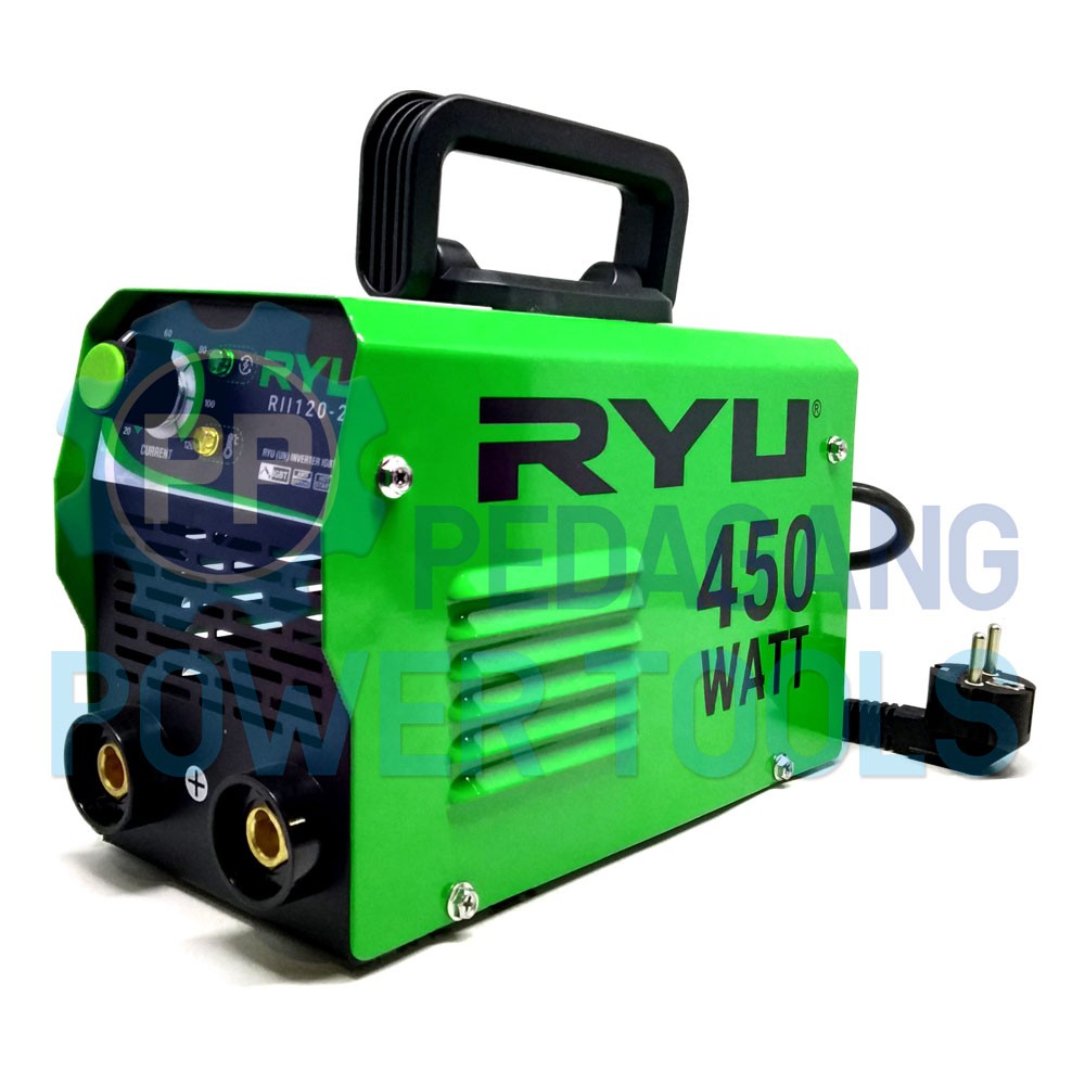 RYU RII 120-2 MESIN TRAVO LAS LISTRIK INVERTER IGBT 120 450 WATT